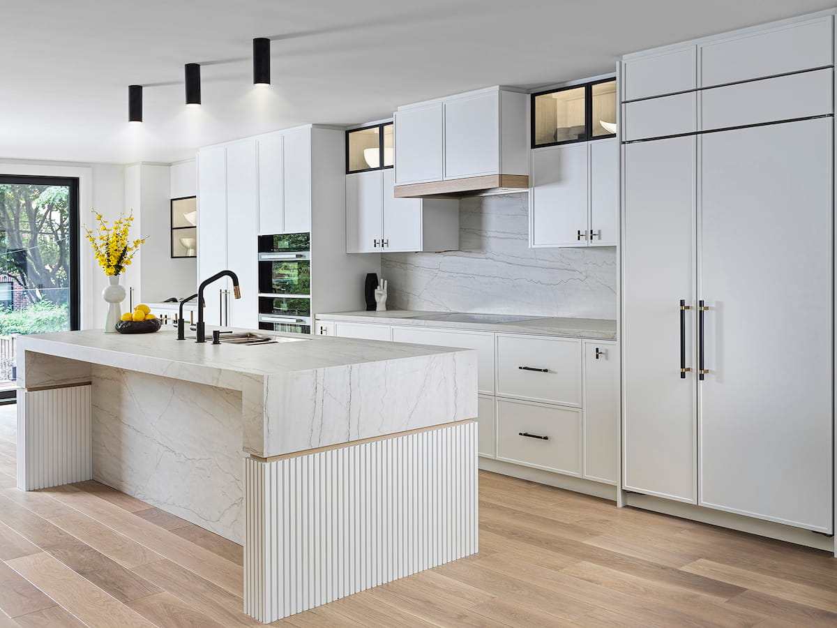 high-end kitchen renovation